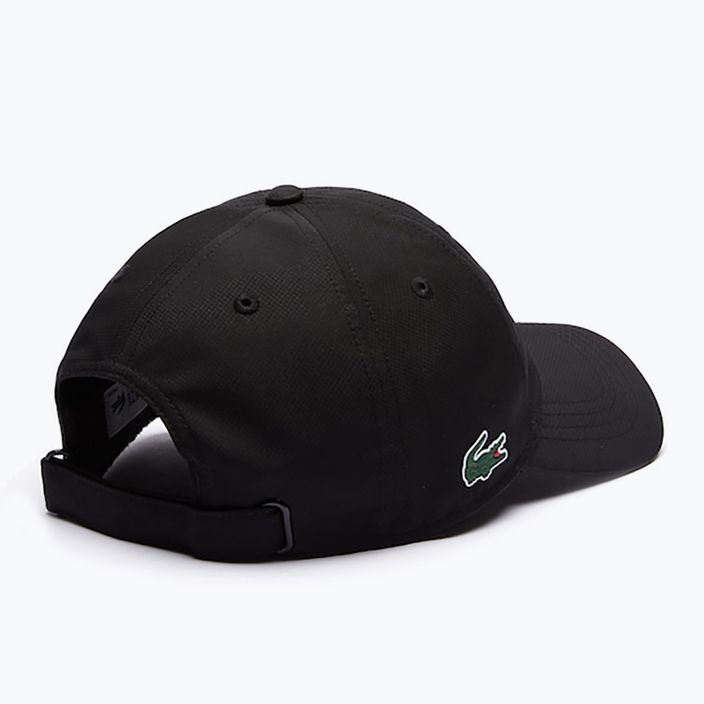 Καπέλο μπέιζμπολ Lacoste μαύρο RK2662 6