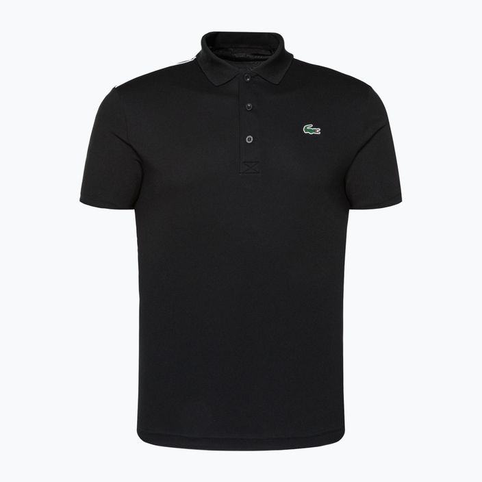 Lacoste ανδρικό μπλουζάκι πόλο τένις μαύρο DH2094