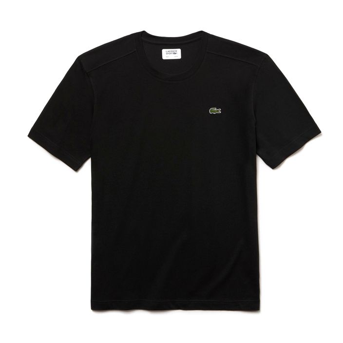 Lacoste ανδρικό πουκάμισο τένις μαύρο TH7618 2