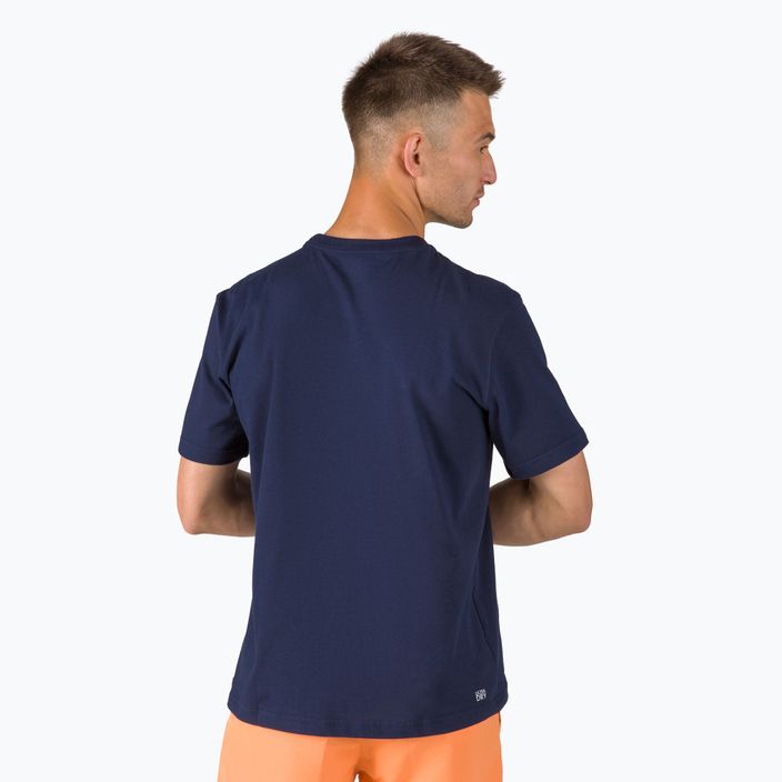 Lacoste ανδρικό μπλουζάκι τένις navy blue TH7618 4