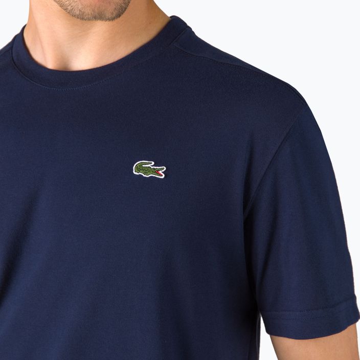 Lacoste ανδρικό μπλουζάκι τένις navy blue TH7618 5