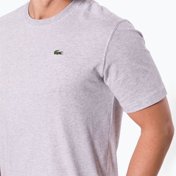 Lacoste ανδρικό πουκάμισο τένις γκρι TH7618 5