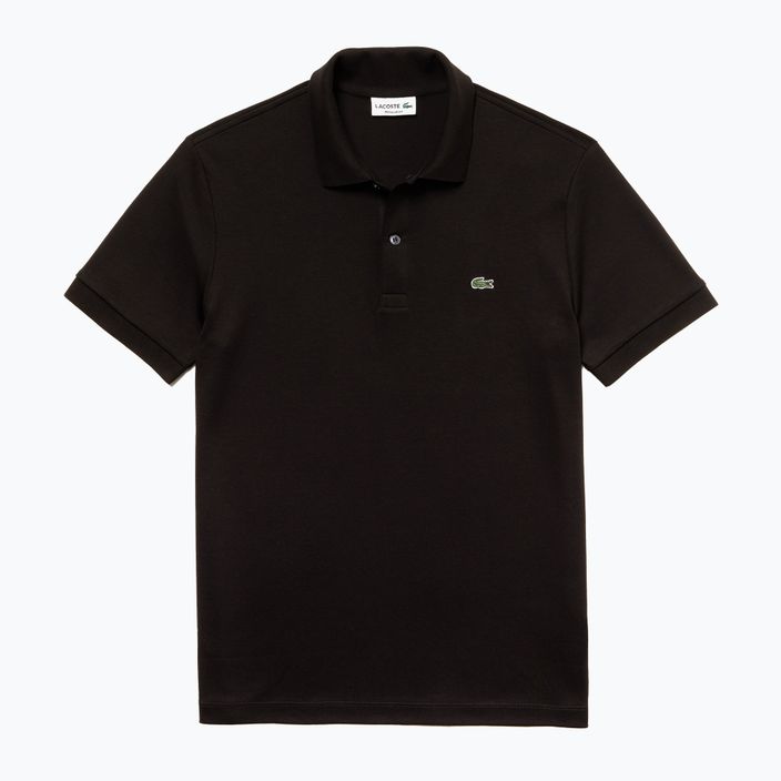 Lacoste ανδρικό πουκάμισο πόλο DH2050 μαύρο 5