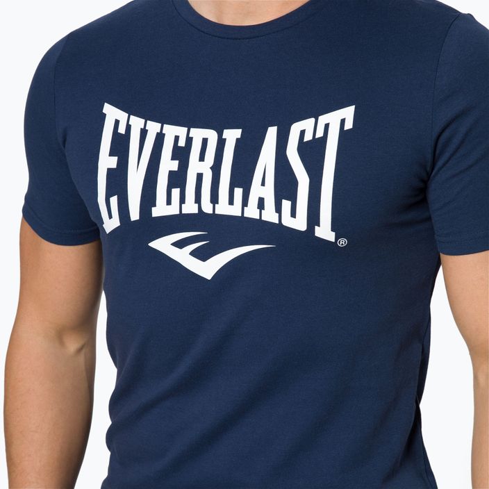 Ανδρικό μπλουζάκι προπόνησης Everlast Russel μπλε 807580-60 4