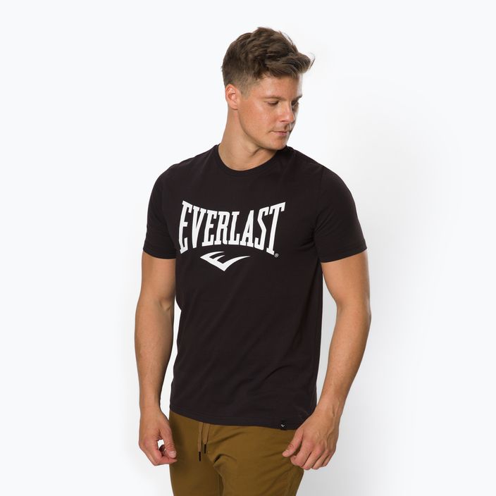 Ανδρικό μπλουζάκι προπόνησης Everlast Russel μαύρο 807580-60