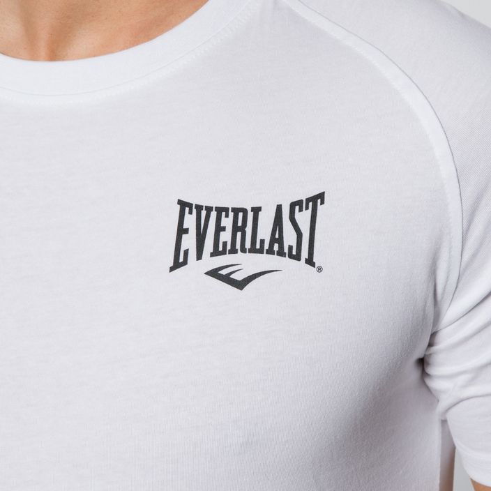 Everlast Shawnee ανδρικό προπονητικό t-shirt λευκό 807600-60 4
