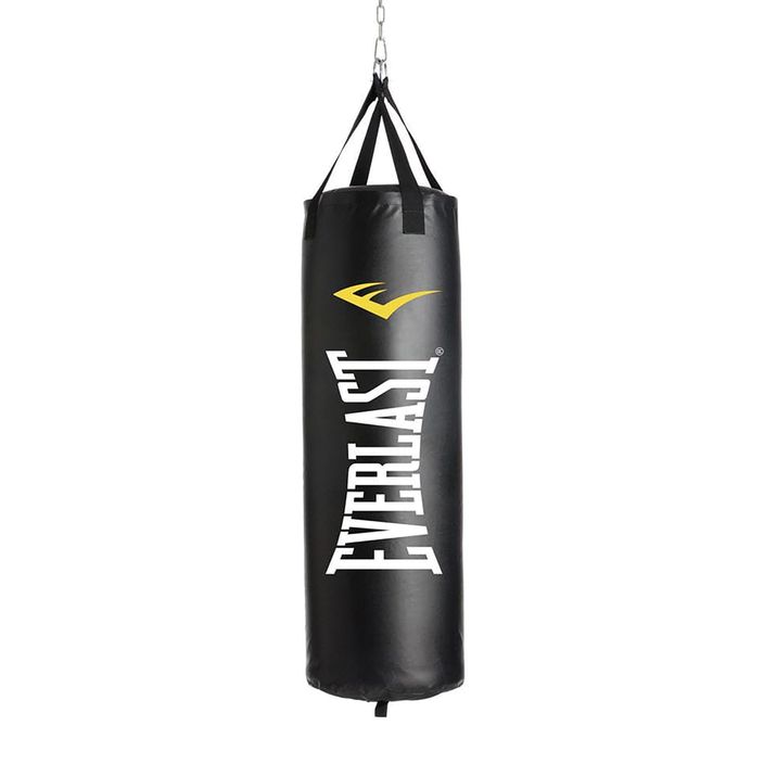 Everlast Nevatear Βαριά τσάντα πυγμαχίας γεμάτη μαύρο/λευκό 2