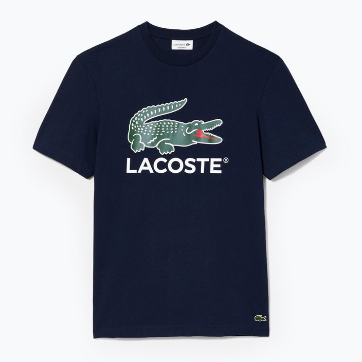 Lacoste ανδρικό T-shirt TH1285 navy blue 5