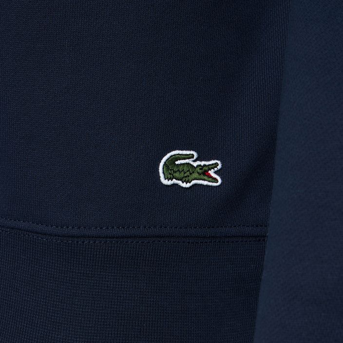 Lacoste ανδρικό φούτερ SH1281 μπλε σκούρο μπλε 4