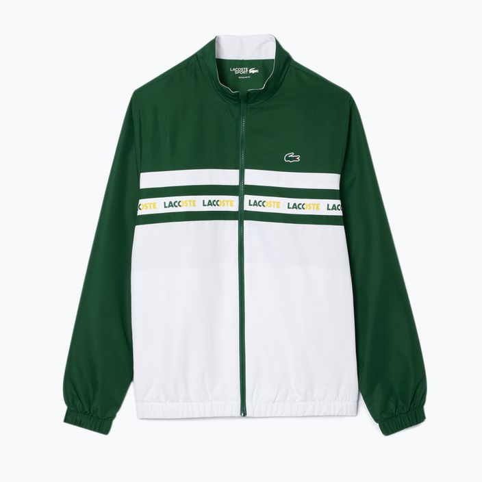 Lacoste ανδρική φόρμα τένις WH7567 πράσινο/λευκό 6
