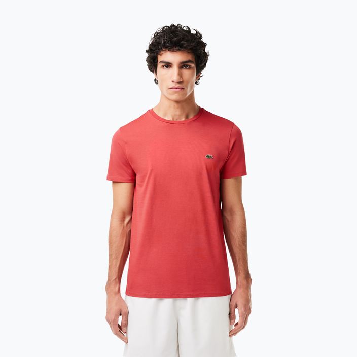 Lacoste ανδρικό t-shirt TH6709 sierra red