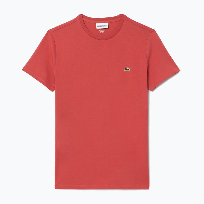 Lacoste ανδρικό t-shirt TH6709 sierra red 4