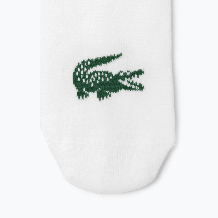 Κάλτσες Lacoste RA7872 3 ζευγάρια λευκές 2