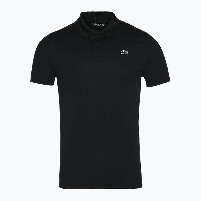 Lacoste ανδρικό πουκάμισο πόλο DH2557 μαύρο