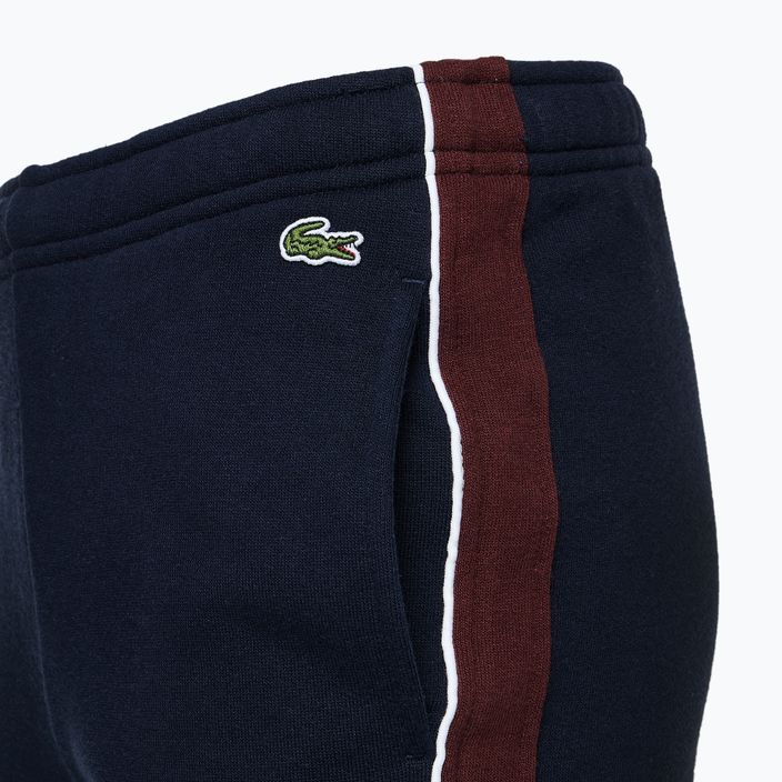 Lacoste παιδικό σορτς GJ2462 navy blue-expresso 4