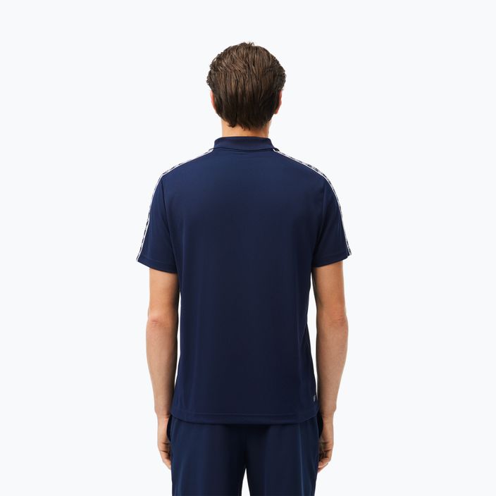 Lacoste ανδρικό πουκάμισο πόλο DH2557 navy blue 2