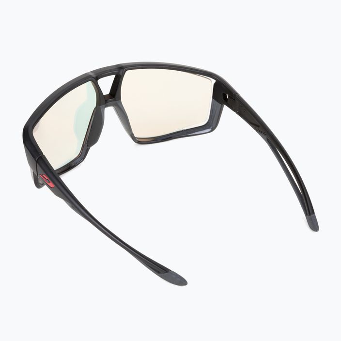 Julbo Fury Reactiv Performance Laf γυαλιά ποδηλασίας γυαλιστερό μαύρο/κόκκινο J5313314 2