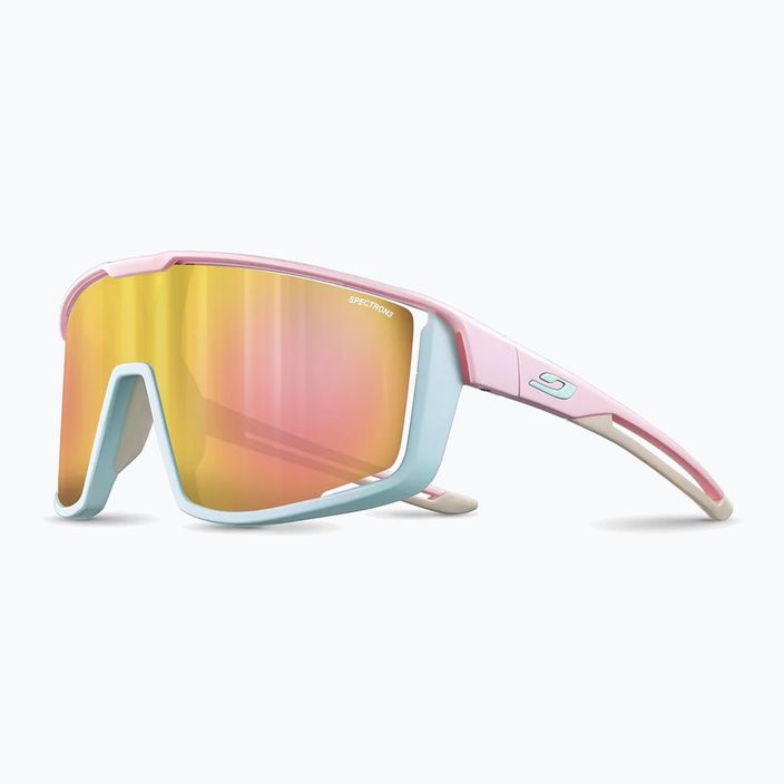 Γυαλιά ποδηλασίας Julbo Fury Spectron 3Cf ματ παστέλ ροζ / γαλάζιο 5