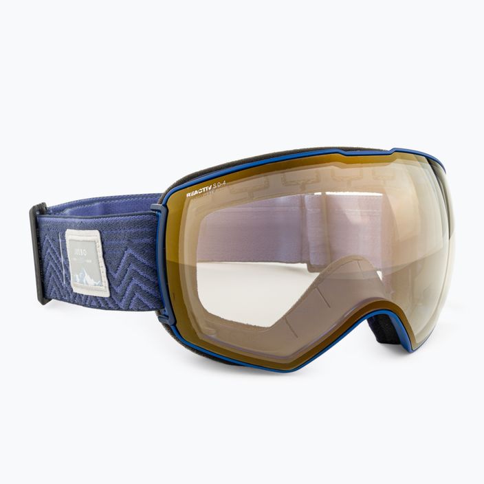 Julbo Lightyear Reactiv High Contrast μπλε/μπλε/αναλαμπή γυαλιά σκι υπέρυθρης ακτινοβολίας