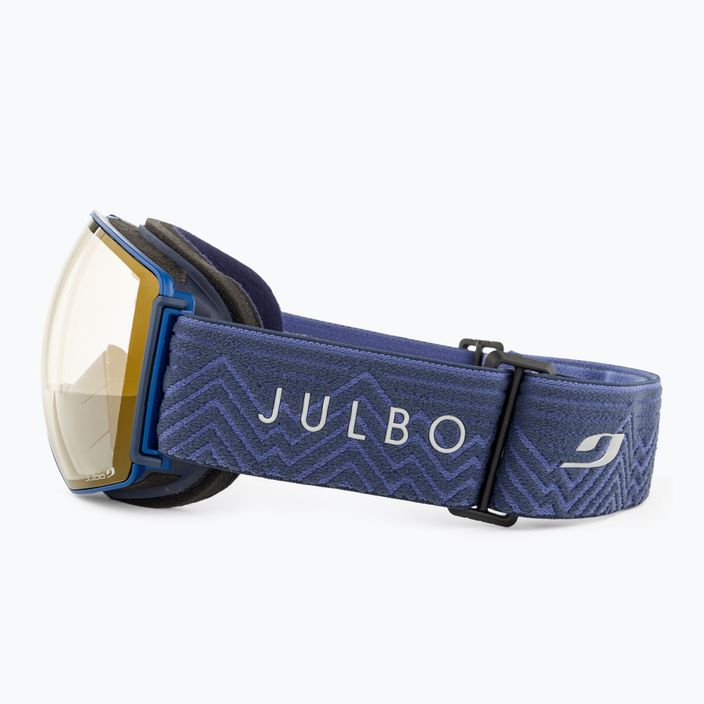 Julbo Lightyear Reactiv High Contrast μπλε/μπλε/αναλαμπή γυαλιά σκι υπέρυθρης ακτινοβολίας 4