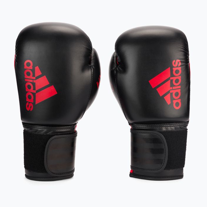 Γάντια πυγμαχίας adidas Hybrid 50 μαύρα ADIH50 2