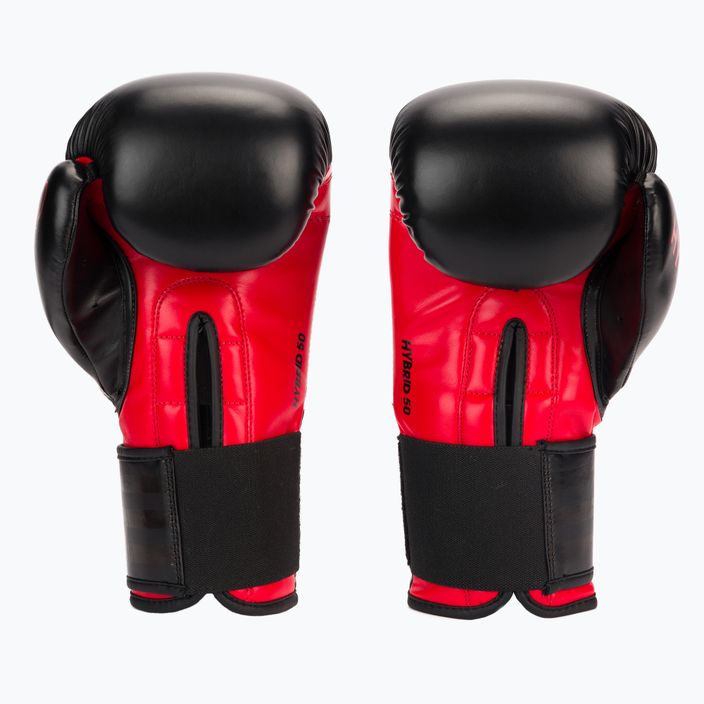 Γάντια πυγμαχίας adidas Hybrid 50 μαύρα ADIH50 4