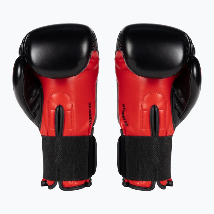 Γάντια πυγμαχίας adidas Hybrid 50 μαύρα ADIH50 3