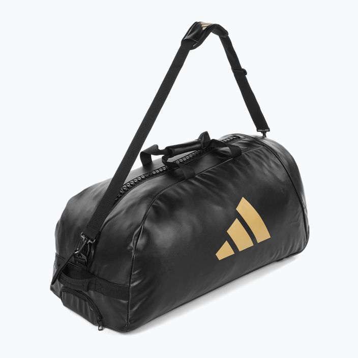 adidas ταξιδιωτική τσάντα 120 l μαύρο/χρυσό 5
