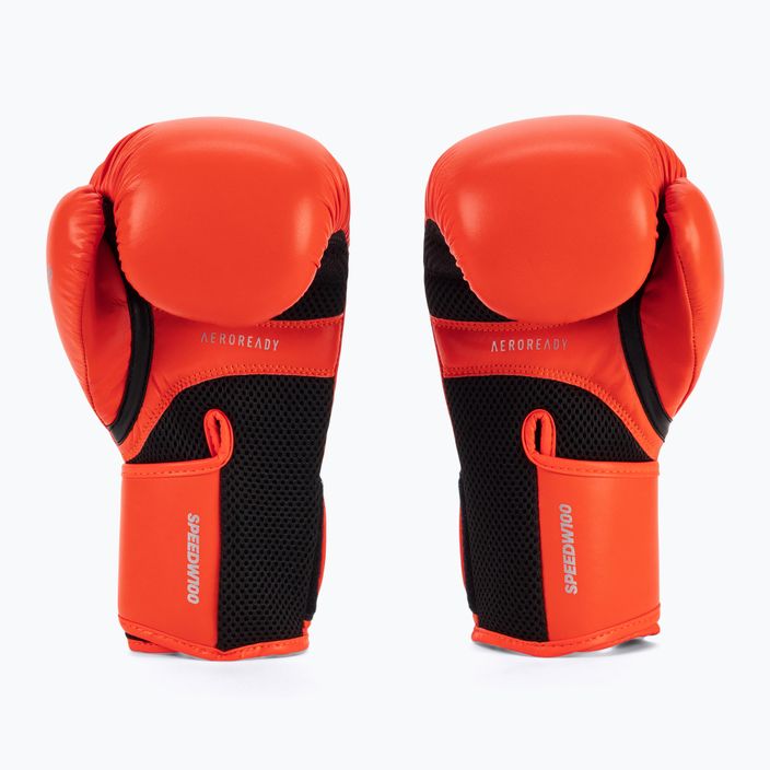 Γυναικεία γάντια πυγμαχίας adidas Speed 100 κόκκινο/μαύρο ADISBGW100-40985 2