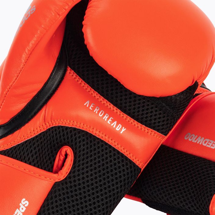 Γυναικεία γάντια πυγμαχίας adidas Speed 100 κόκκινο/μαύρο ADISBGW100-40985 5