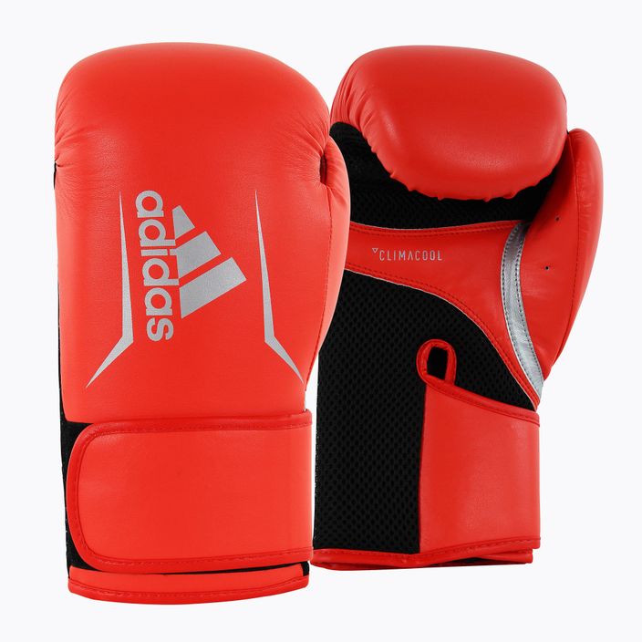 Γυναικεία γάντια πυγμαχίας adidas Speed 100 κόκκινο/μαύρο ADISBGW100-40985 6