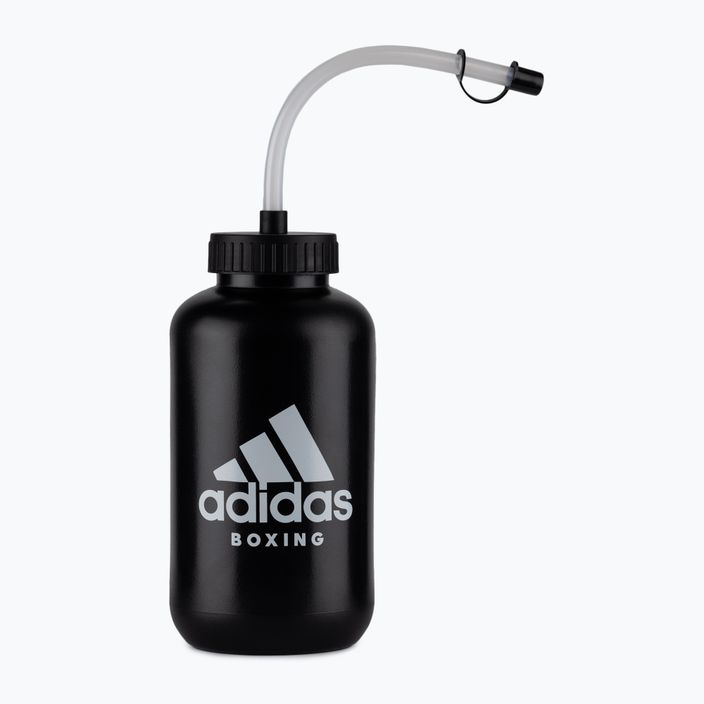 Μπουκάλι αθλητικό της adidas με σωλήνα 1L μαύρο ADIBWB01 2