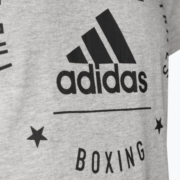 Προπονητική μπλούζα adidas Boxing γκρι ADICL01B 3