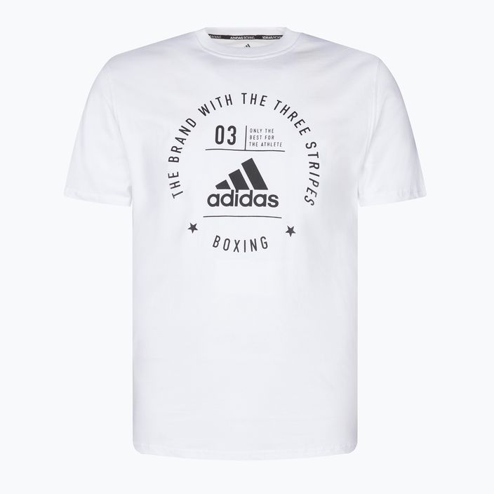 adidas Boxing προπονητικό πουκάμισο λευκό ADICL01B