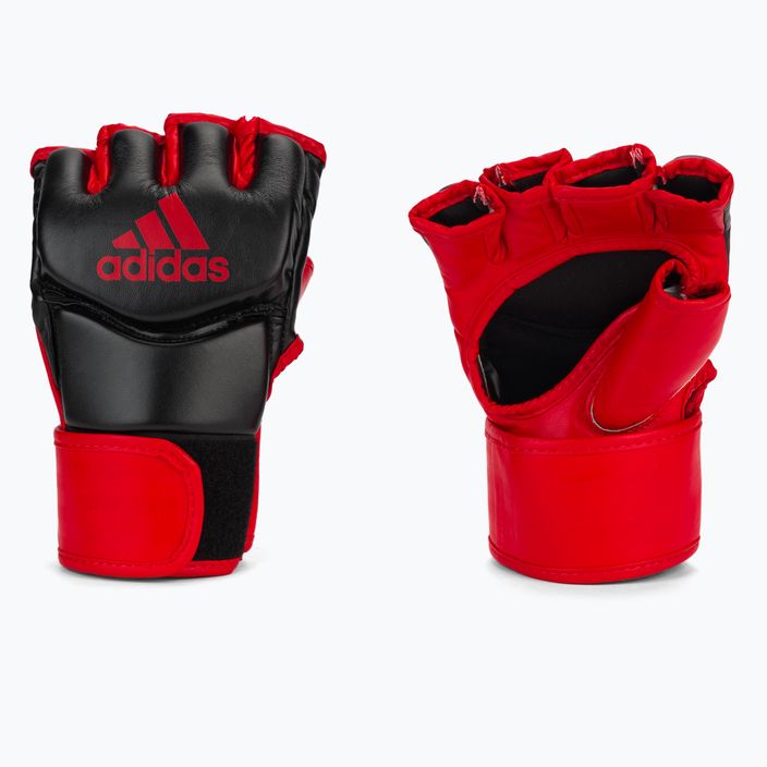 Adidas Γάντια προπόνησης γκράπλινγκ κόκκινα ADICSG07 3