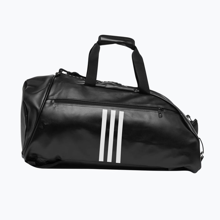 adidas 2 σε 1 Boxing S τσάντα προπόνησης μαύρο/λευκό 2