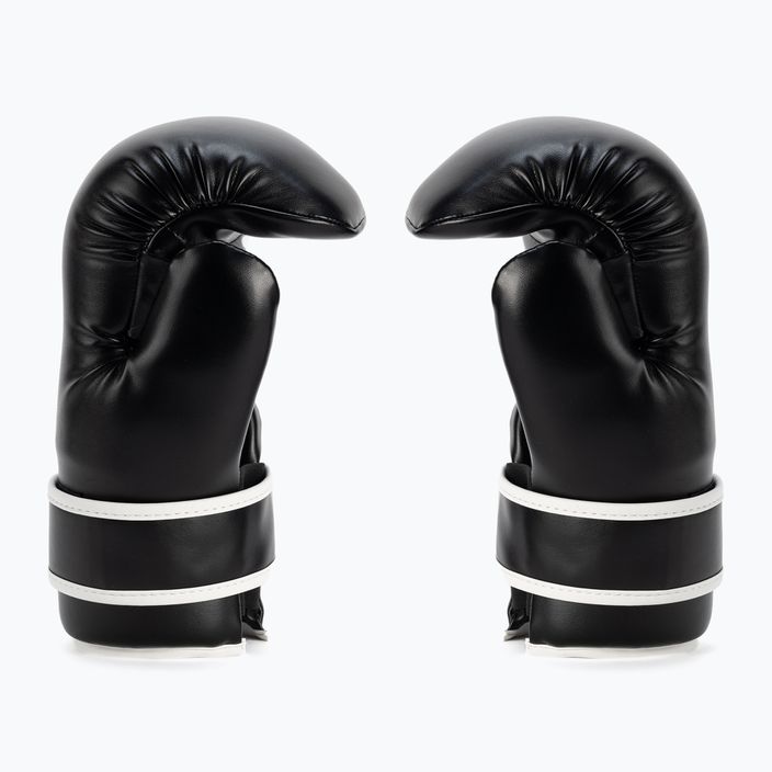 Adidas Point Fight Boxing Gloves Adikbpf100 μαύρο και άσπρο ADIKBPF100 4