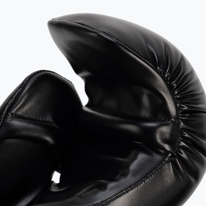 Adidas Point Fight Boxing Gloves Adikbpf100 μαύρο και άσπρο ADIKBPF100 6