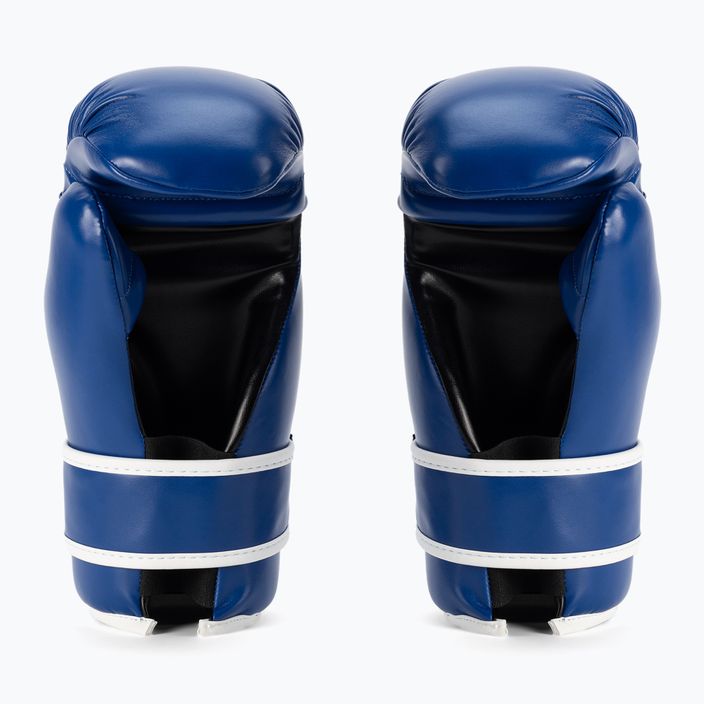 Γάντια πυγμαχίας adidas Point Fight Adikbpf100 μπλε και λευκό ADIKBPF100 2