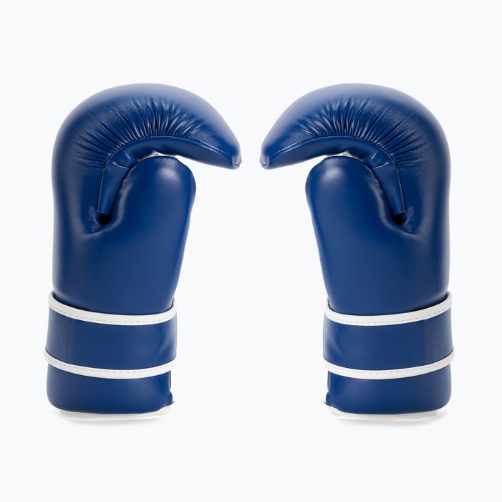 Γάντια πυγμαχίας adidas Point Fight Adikbpf100 μπλε και λευκό ADIKBPF100 4