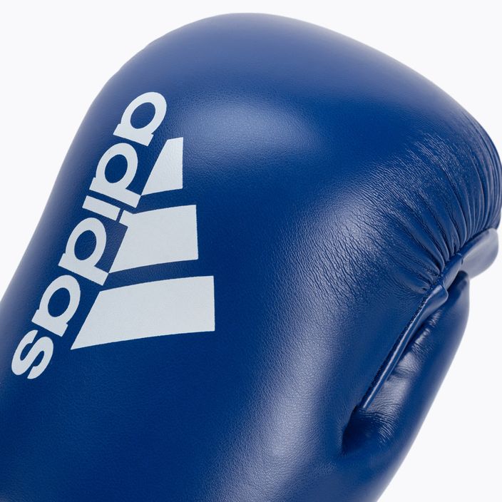 Γάντια πυγμαχίας adidas Point Fight Adikbpf100 μπλε και λευκό ADIKBPF100 5