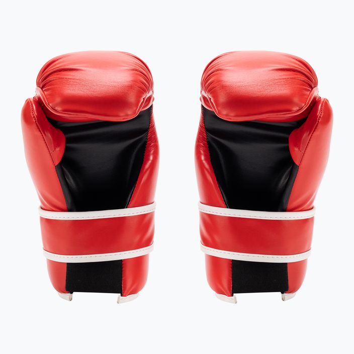 Γάντια πυγμαχίας adidas Point Fight Adikbpf100 κόκκινο και λευκό ADIKBPF100 4