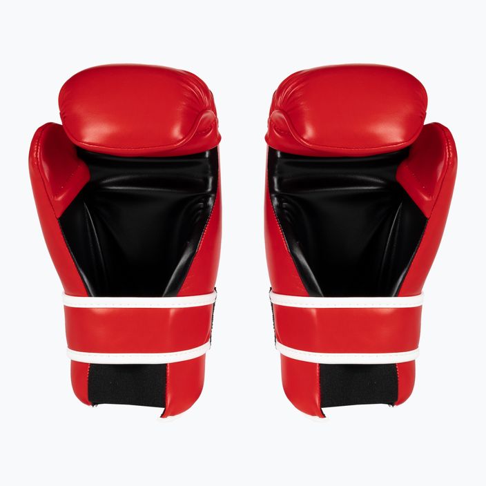 Γάντια πυγμαχίας adidas Point Fight Adikbpf100 κόκκινο και λευκό ADIKBPF100 3