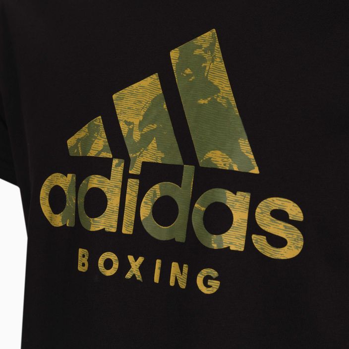 adidas Boxing Logo προπονητικό μπλουζάκι μαύρο ADICLTS20B 3