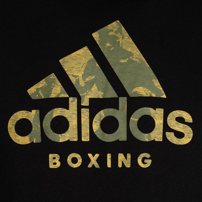 adidas Hoodie Boxing Logo προπονητικό φούτερ μαύρο ADICLHD20B 3