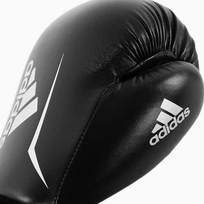 adidas Youth Boxing Set παιδική τσάντα + γάντια μαύρο και άσπρο ADIBPKIT10-90100 5