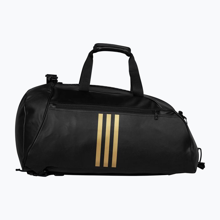 adidas τσάντα προπόνησης 20 l μαύρο/χρυσό 2