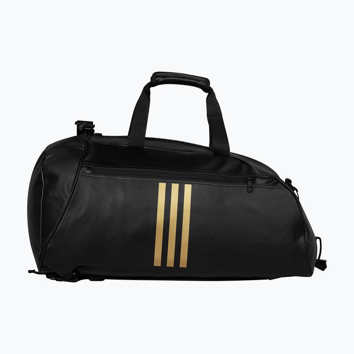 adidas τσάντα προπόνησης 65 l μαύρο/χρυσό 2