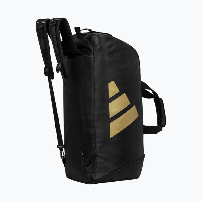 adidas τσάντα προπόνησης 65 l μαύρο/χρυσό 5