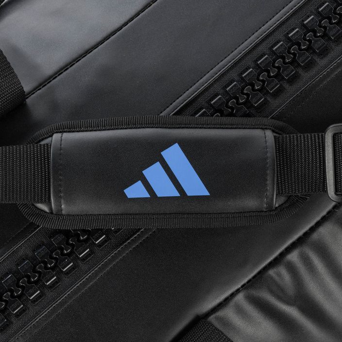 adidas ταξιδιωτική τσάντα 120 l μαύρο/μπλε χρώμα 8